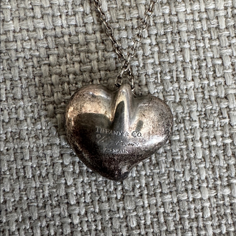 Tiffany & Co. Heart Necklace Elsa Peretti Sterling silver - Picture 3 of 4